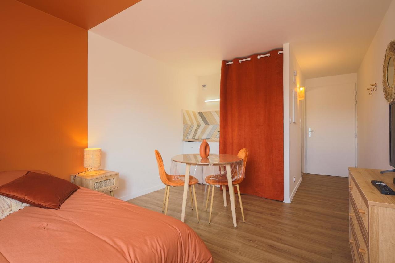 Charmant Studio Boheme En Centre Ville Saint-Brieuc Exteriör bild